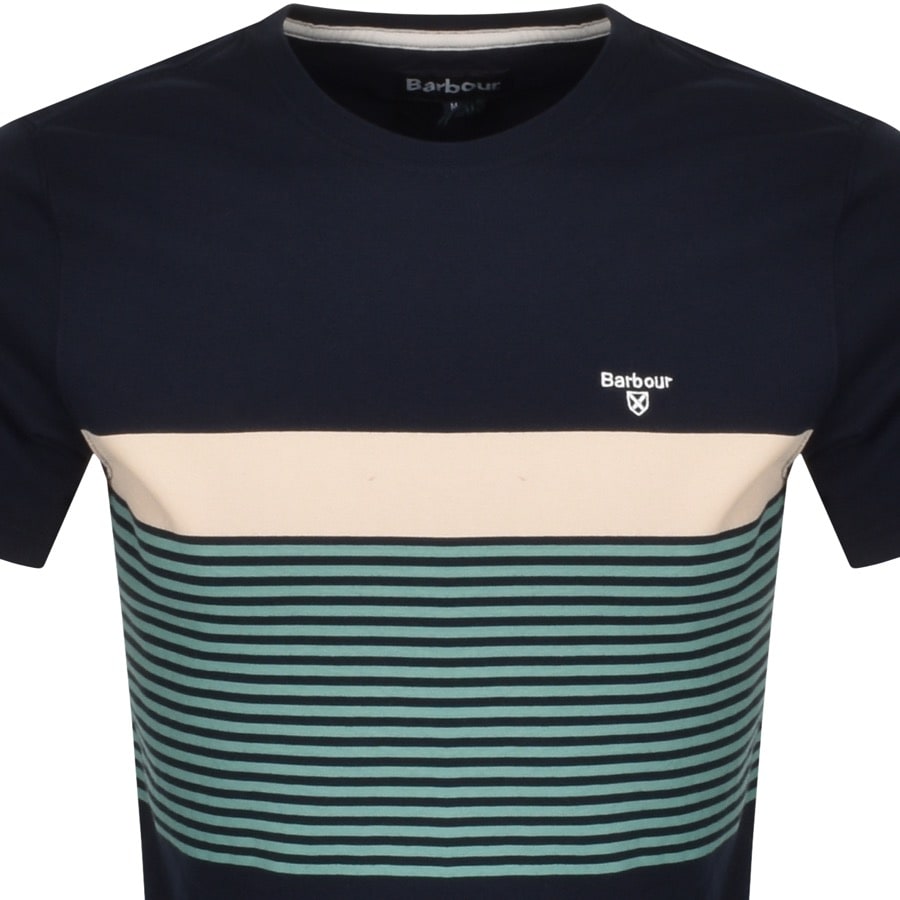 Alternative Image for ProductBarbour Braeside T Shirt Navy2